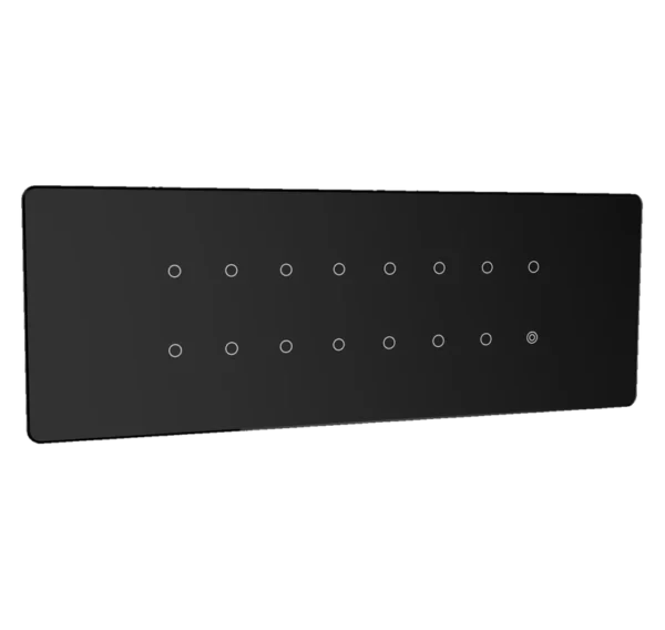 Lumora glossy glass 8m 15 switch + 1 master