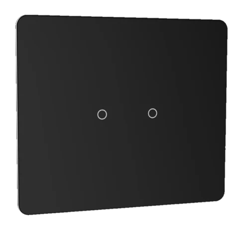 Lumora glossy glass 2m 2 switch