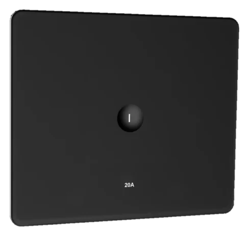 Eclipse matt glass 2m 20a switch