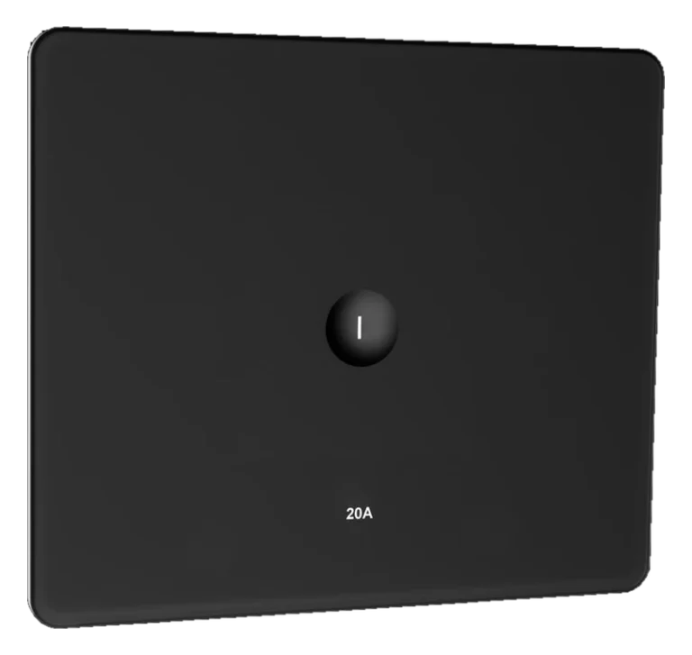 Eclipse matt glass 2m 20a switch