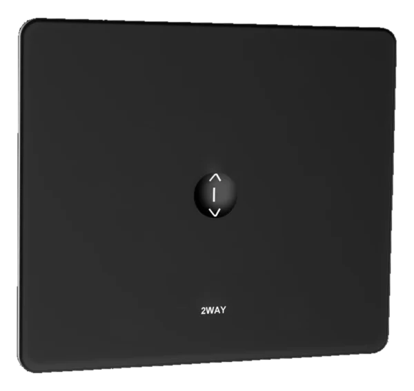 Eclipse matt glass 2m 2 way switch