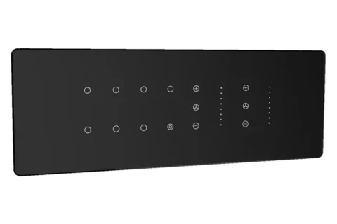 Lumora glossy glass 8m 7 switch + 1 master + 2 fan