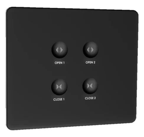 Eclipse matt glass 2m curtain control switch