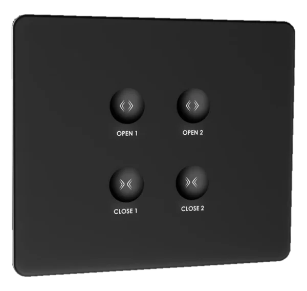 Eclipse matt glass 2m curtain control switch