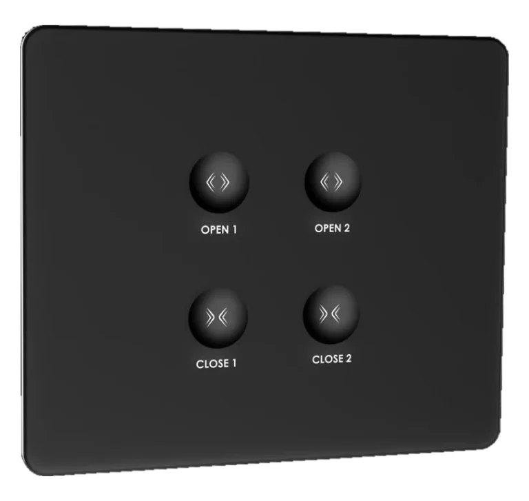 Eclipse matt glass 2m curtain control switch